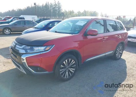2019 Mitsubishi Outlander Se from USA, damaged, VIN JA4AD3A30KZ042440